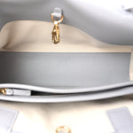 Grained Calfskin Urban Essentials Small Shopping Bag Grey