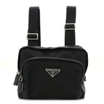 Tessuto Nylon Montagna Harness Bag Black