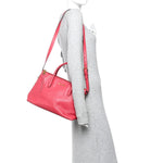 Goatskin Madras Top Handle Bag Fragola