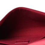 Monogram Pochette Felicie Chain Wallet Fuchsia