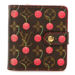 Monogram Cerises Compact Zippe Wallet