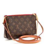 Monogram Pallas Clutch Cherry