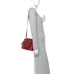 Soft Microguccissima Mini Dome Bag Rosso