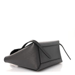 Grained Calfskin Nano Belt Bag Grey