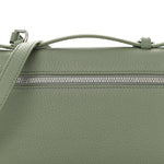 Grained Calfskin L19 Extra Pocket Pouch Sage Brush Leaves