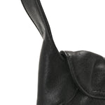 Goatskin Small GG Monochrome Aphrodite Shoulder Bag Black