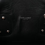 Grained Calfskin Small Sac De Jour Black