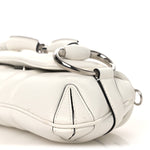 Nappa Vertical Matelasse Small Maxi Horsebit Chain Shoulder Bag Great White