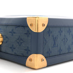 Denim Monogram Soft Trunk Navy