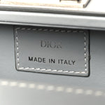 Coated Canvas CD Diamond Lock Mini Case  Gray