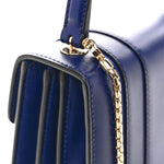 Calfskin Serpenti Forever Top Handle Blue