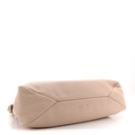 Soft Calfskin Large Aimée Shoulder Bag Travertine