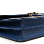 Dollar Calfskin Small Interlocking G Shoulder Bag Caspian