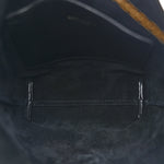 Lambskin Pochon Shoulder Bag Black