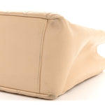 Caviar Quilted Grand Shopping Tote GST Beige