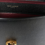Grain De Poudre Monogram Cassandra Clasp Bag Black Rouge Legion