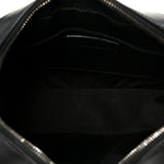 Calfskin Matelasse Monogram Lou Camera Bag Black