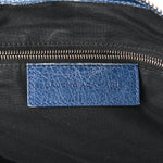 Agneau Giant 12 Gold Hardware Work Bleu Glacier