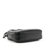 Calfskin Matelasse Monogram Lou Camera Bag Black