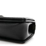 Caviar Quilted Medium Boy Flap Black