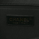 Lambskin Quilted Medium Boy Flap Black