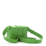 Lambskin Maxi Intreccio Candy Cassette Crossbody Bag Parakeet