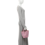 Taurillon Clemence Picotin Lock 18 PM Mauve Sylvestre