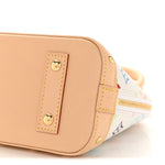 LV x TM Monogram Multicolor Alma BB White