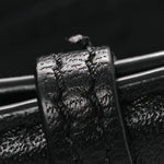 Shiny Nappa Petite Peekaboo I SEE U Satchel Black