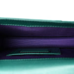 Calfskin Small Serpenti Forever Snake Strap Crossbody Bag Emerald Green