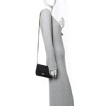 Caviar Quilted Boy Wallet On Chain WOC Black