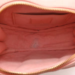 Calfskin Embellished New Wave Love Lock Heart Bag Rose Pomettes