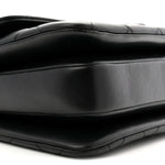 Lambskin Quilted Small Trendy CC Chain Dual Handle Flap Bag Black