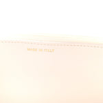 Lambskin Quilted Resin CC Mini Flap Bag White Black