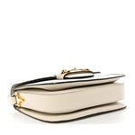 GG Supreme Monogram Horsebit 1955 Shoulder Bag Beige Mystic White