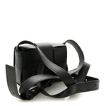 Lambskin Maxi Intreccio Candy Cassette Crossbody Bag Black
