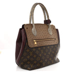 Ostrich Lizard Majestueux Tote MM Bordeaux