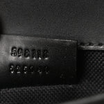 GG Supreme Monogram Web Slim Belt Bag Black Grey
