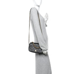 Caviar Quilted Small Fashion Therapy Flap Bag Black
