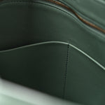 Nappa Intrecciato Medium Andiamo Shoulder Bag Aloe