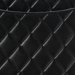 Lambskin Quilted XL Jumbo Single Flap Black