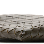 Calfskin Intrecciato Mini Hop Khaki