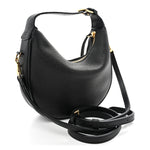 Supple Grained Calfskin Teen Lulu Shoulder Bag Black