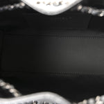 Metallic Caviar Quilted Mini Chanel 25 Handbag Anthracite