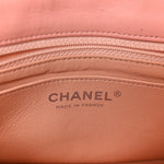 Sequin Mini Flap Light Orange Grey