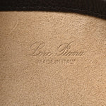 Grained Calfskin Small Bale Bag Dark Brown