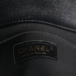 Velvet Quilted Crush On Chains Flap Bag Black