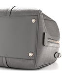 Calfskin GG Tennis Embossed Duffle Bag Grey