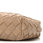 Nappa Intrecciato Nodini Mini Crossbody Almond