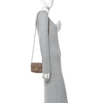 Calfskin Matelasse Super Mini GG Marmont Shoulder Bag Porcelain Rose